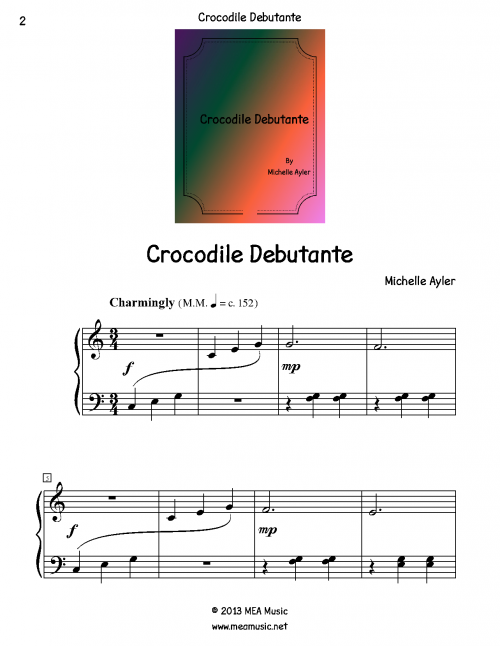 Crocodile Debutante