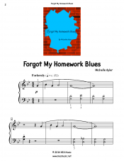 Forgot My Homework Blues
