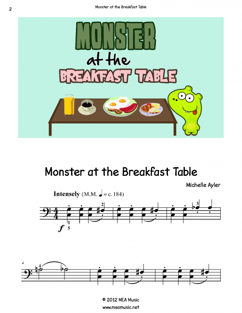Monster at the Breakfast Table